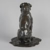 Sculpture – Chien Assis , Jacques Nam (1881-1974) – Bronze | Biron 