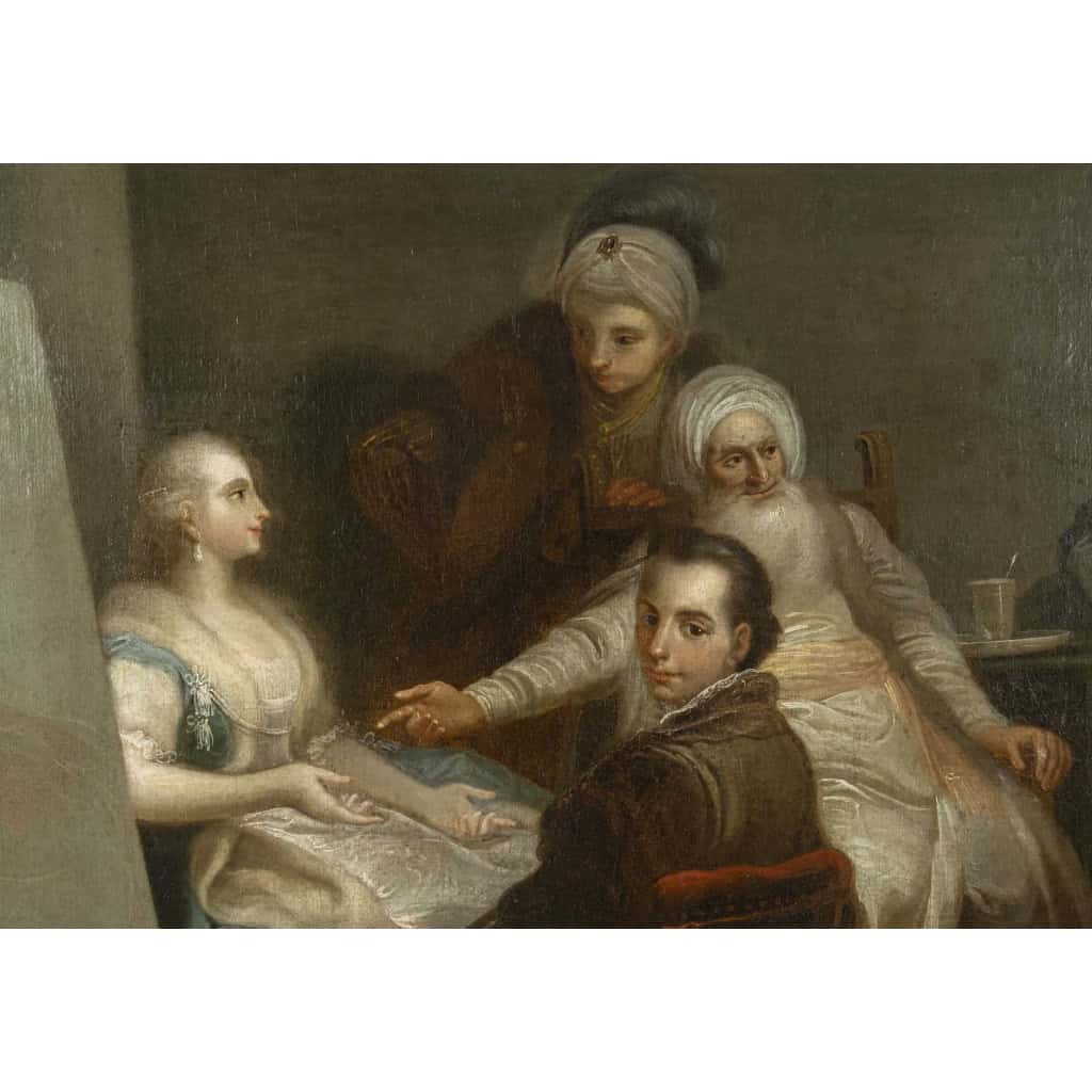 Dimitri Levitski 1735-1822 l’atelier du Peintre et le Sculpteur | Biron 
