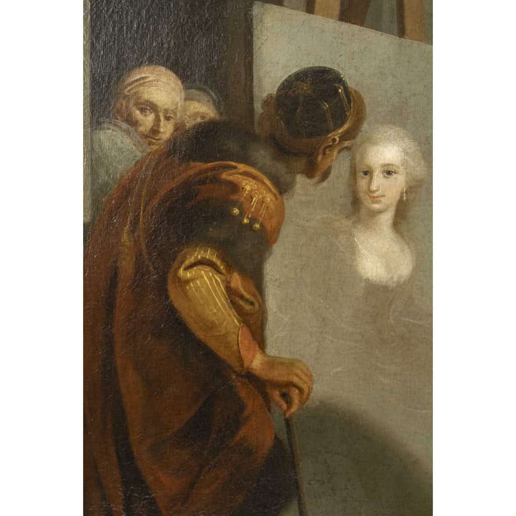 Dimitri Levitski 1735-1822 l’atelier du Peintre et le Sculpteur | Biron 