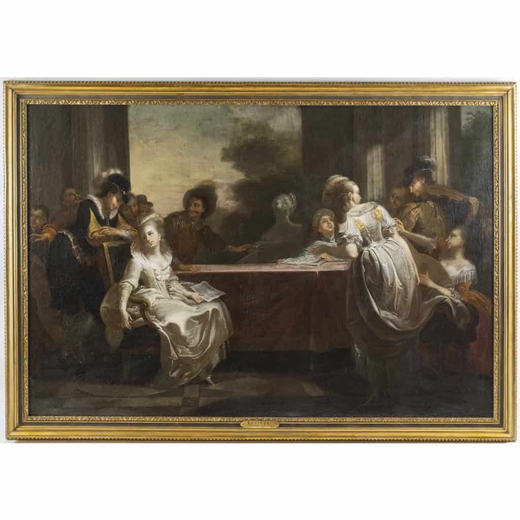 Dimitri Levitski 1735-1822 l’atelier du Peintre et le Sculpteur | Biron 