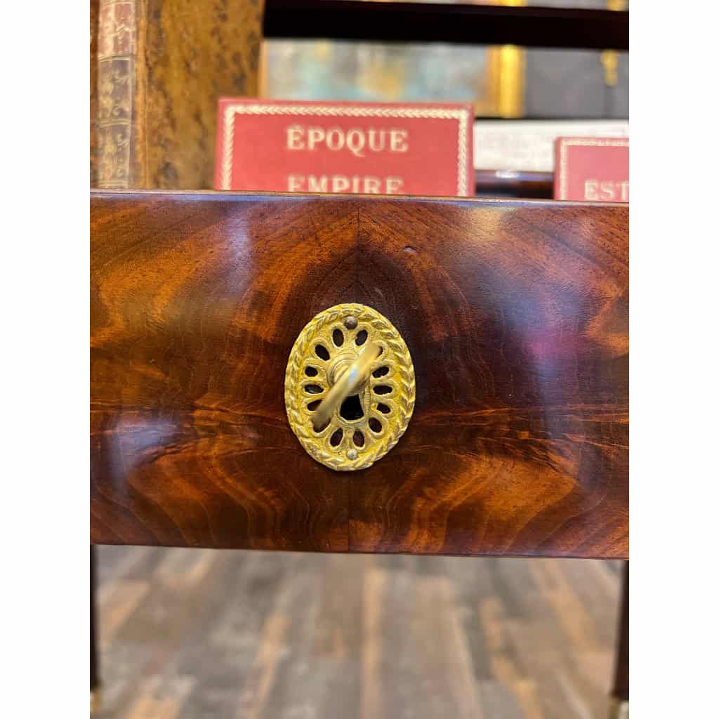 François Honoré Jacob (1770-1841) – Table à la Tronchin en acajou d’époque Empire vers 1810 | Biron 
