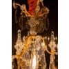 Maison Baguès Lustre de style Louis XVI en bronze doré et cristal taillé vers 1920 | Biron 