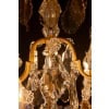 Maison Baguès Lustre de style Louis XVI en bronze doré et cristal taillé vers 1920 | Biron 