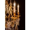 Maison Baguès Lustre de style Louis XVI en bronze doré et cristal taillé vers 1920 | Biron 