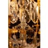 Maison Baguès Lustre de style Louis XVI en bronze doré et cristal taillé vers 1920 | Biron 