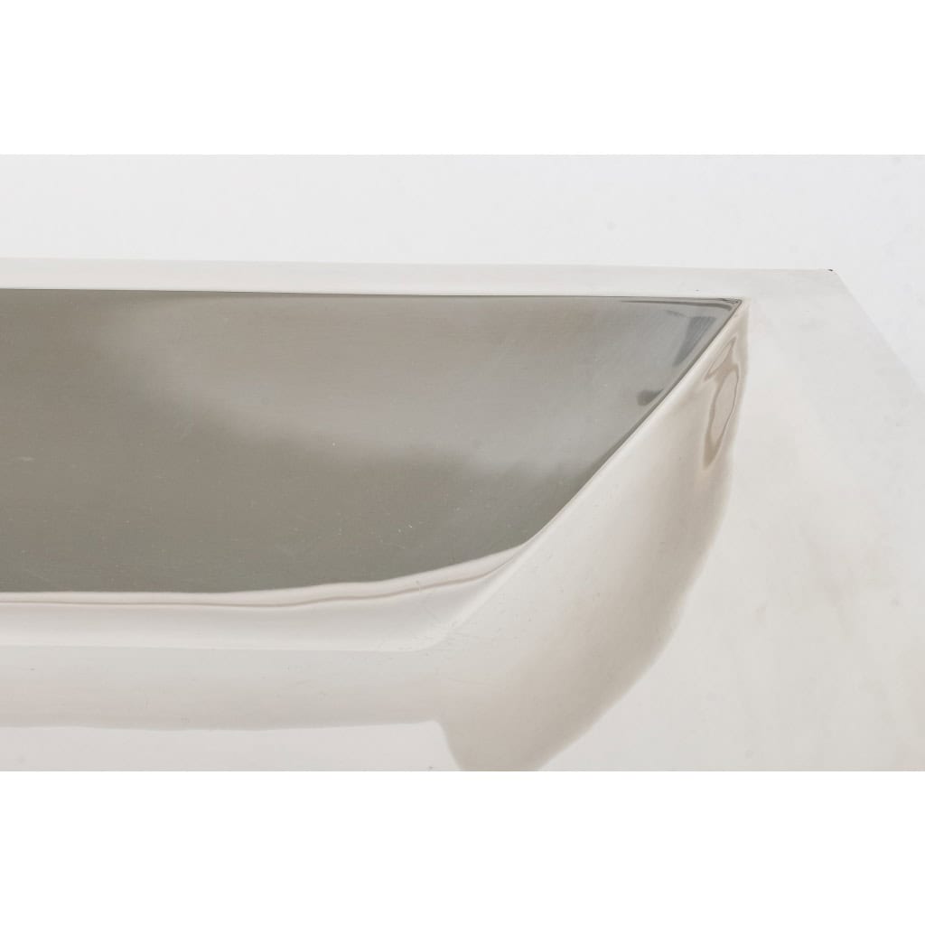 D. GARRIDO – Centre de Table Carré en Argent Massif XXe | Biron 
