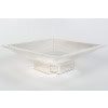 D. GARRIDO – Centre de Table Carré en Argent Massif XXe | Biron 