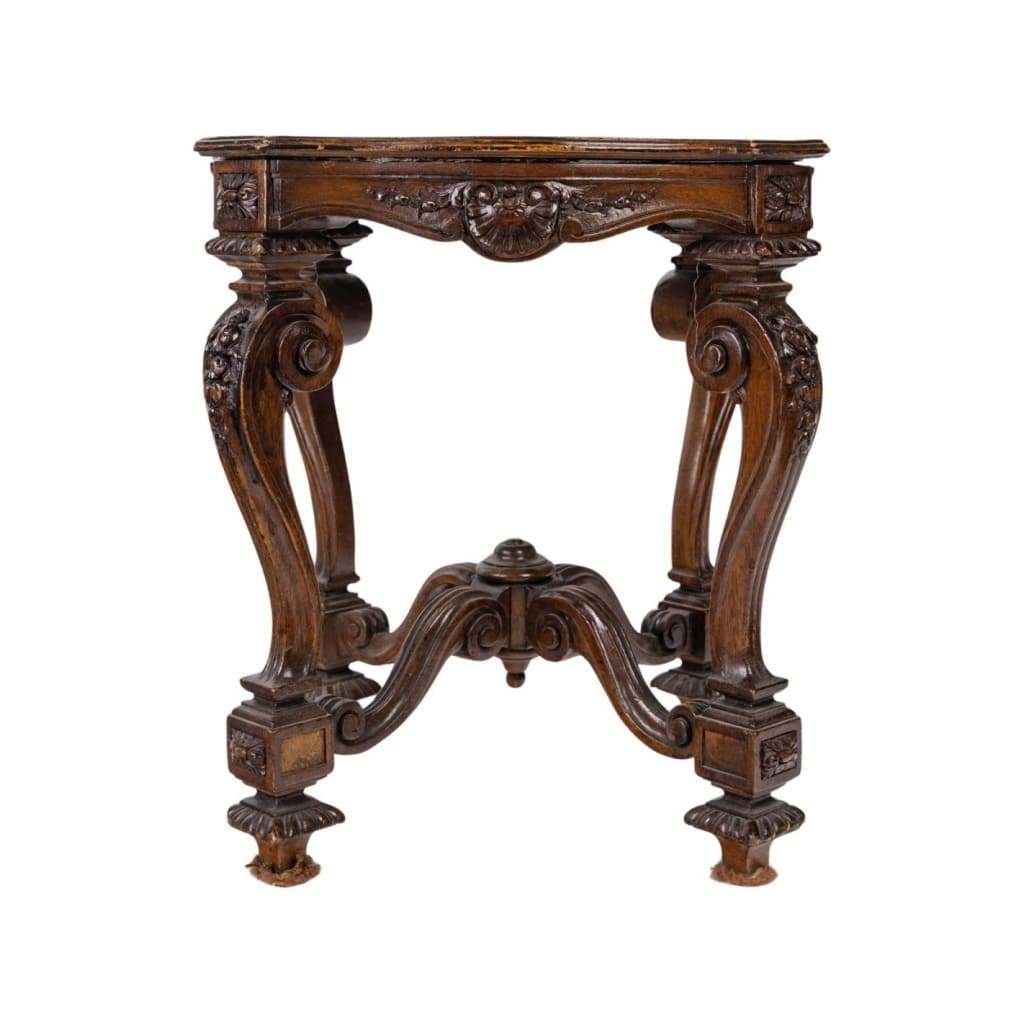 Présentoir en bois sculpté de style Louis XV, XIXème siècle. | Biron 