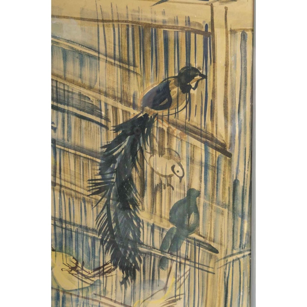 Reproduction de Raoul Dufy bien encadré, XXème siècle. | Biron 