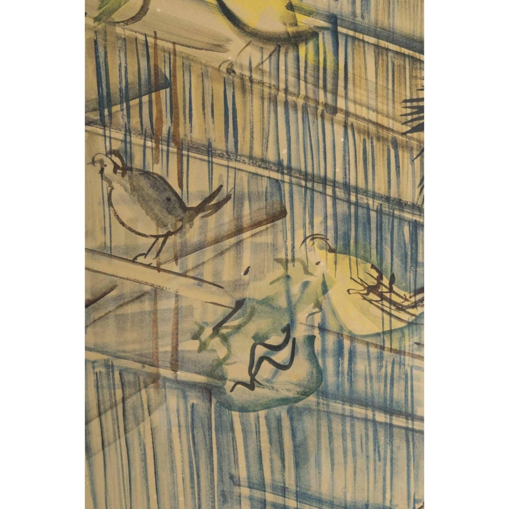 Reproduction de Raoul Dufy bien encadré, XXème siècle. | Biron 