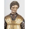 Sculpture religieuse en bois sculpté et polychromé, XIXème siècle. | Biron 