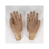 Sculpture religieuse en bois sculpté et polychromé, XIXème siècle. | Biron 