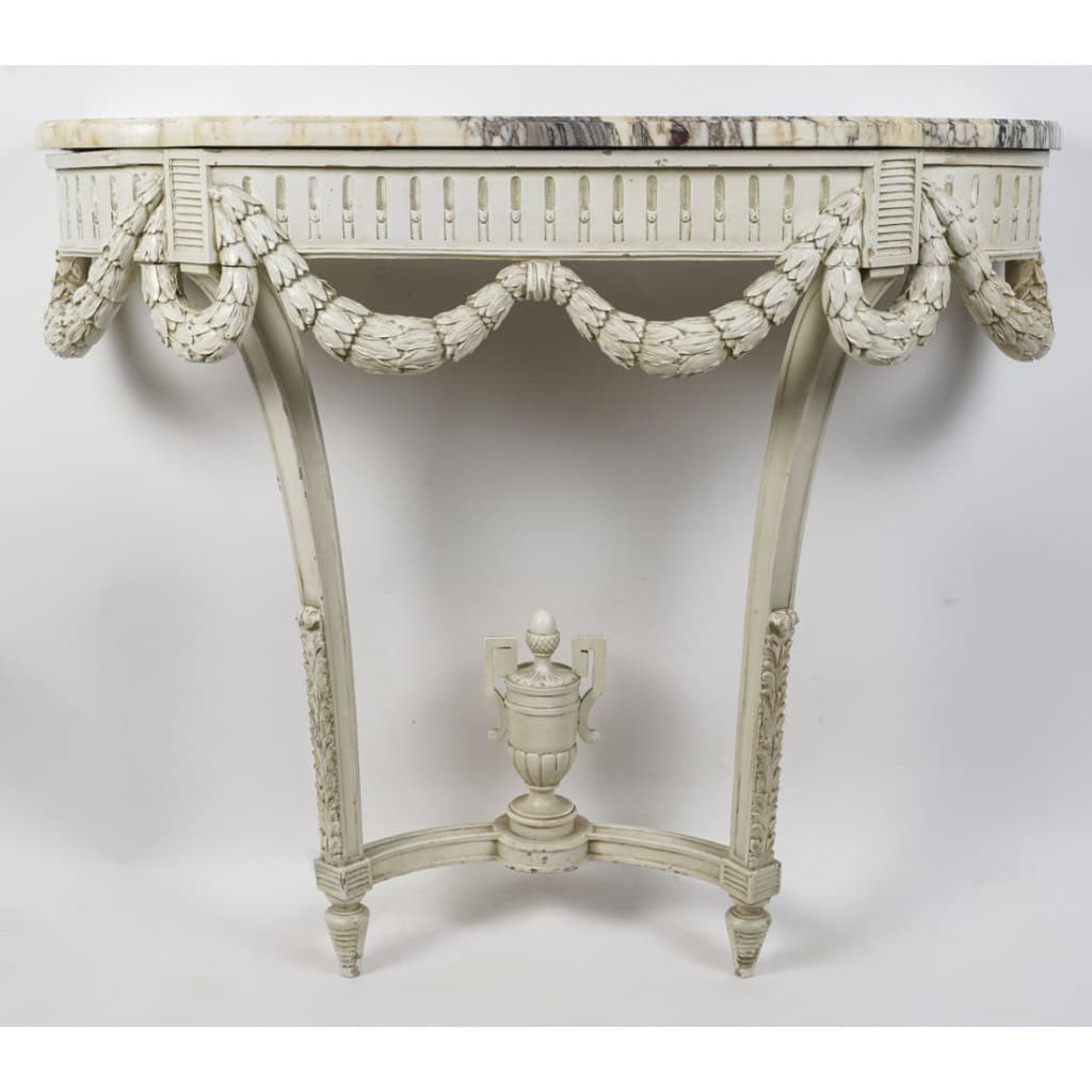 Paire de consoles de style Louis XVI. | Biron 