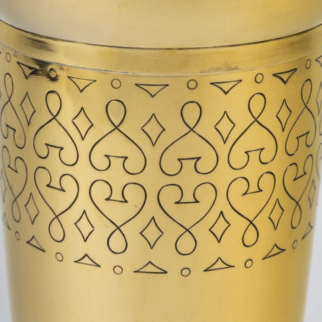 TETARD Frères – SHAKER en Vermeil XXe ART DECO | Biron 