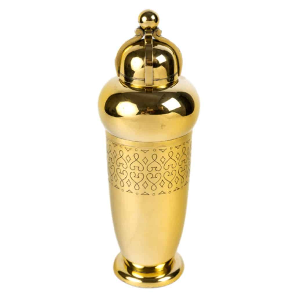 TETARD Frères – SHAKER en Vermeil XXe ART DECO | Biron 
