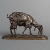 Sculpture – Chèvre Broutant , Pierre – Jules Mêne (1810-1879) – Bronze | Biron 
