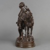 Groupe En Bronze , « L’ Anier Du Caire » , Alfred Dubucand (1828-1894) | Biron 