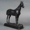 Sculpture – Le Cheval Niger , Alfred Dubucand (1828 – 1894) – Bronze | Biron 