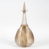 “Sirens and Frogs” carafe in sepia-patinated white glass by René LALIQUE | Biron