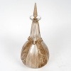 “Sirens and Frogs” carafe in sepia-patinated white glass by René LALIQUE | Biron