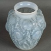 “Domrémy” vase in blue patinated opalescent glass by René LALIQUE | Biron
