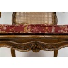 Pierre Nogaret – Fauteuil à fond de cannes en noyer mouluré et sculpté d’époque Louis XV vers 1765 | Biron 