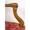 Pierre Nogaret – Fauteuil à fond de cannes en noyer mouluré et sculpté d’époque Louis XV vers 1765 | Biron 