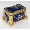 Un Coffret De Bijoux En émail Et Bronze Doré, XIXème Siècle | Biron 