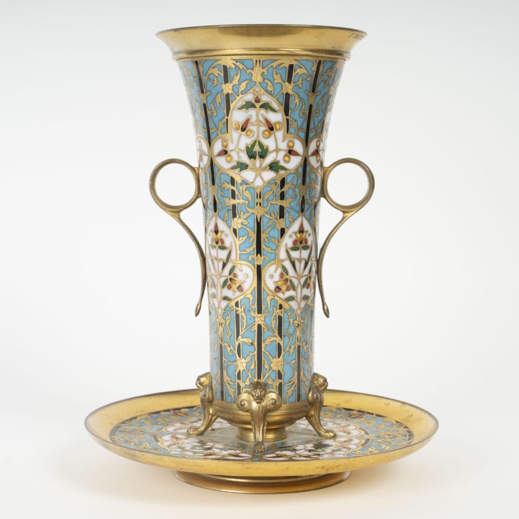 Une Coupe En Bronze Cloisonné F.Barbedienne, circa 1880 | Biron 