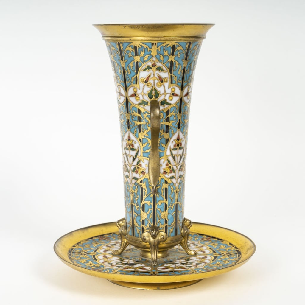 Une Coupe En Bronze Cloisonné F.Barbedienne, circa 1880 | Biron 