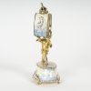 Une miniature pendule en argent massif, fin XIXème siècle | Biron 