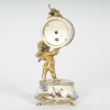 Une miniature pendule en argent massif, fin XIXème siècle | Biron 
