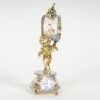 Une miniature pendule en argent massif, fin XIXème siècle | Biron 