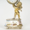 Une miniature pendule en argent massif, fin XIXème siècle | Biron 