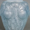 1926 René Lalique – Vase Domrémy Verre Opalescent Patiné Bleu | Biron 