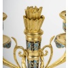 Une paire de bougeoirs en bronze et émail cloisonné, fin XIXème siècle | Biron 