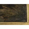 Un tableau huile sur toile sous-bois encadré, fin XIXème siècle | Biron 