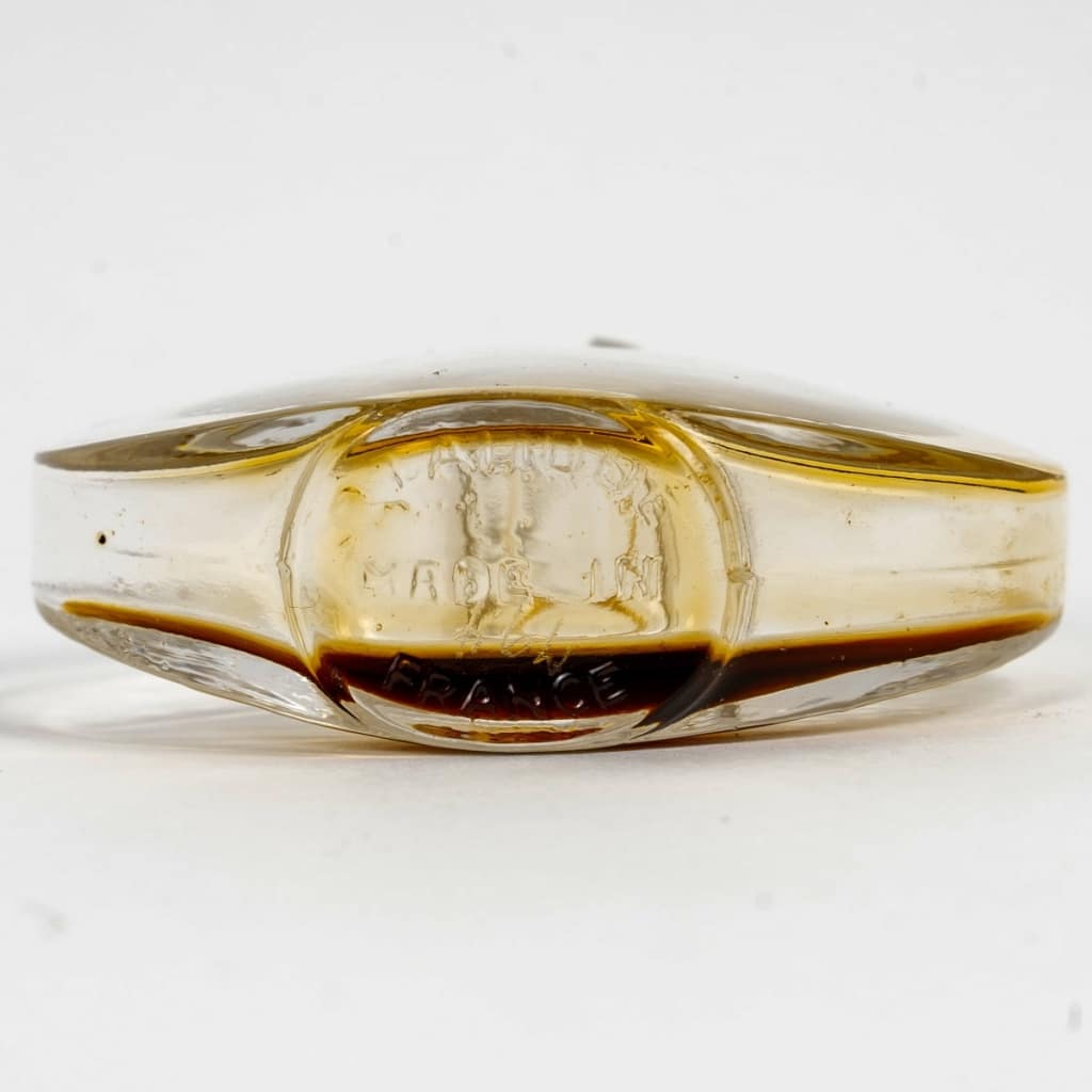 1935 René Lalique – Flacon En Croisière Verre Blanc Pour Worth | Biron 