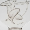 1926 René Lalique – Mascotte Automobile Archer Verre Blanc | Biron 