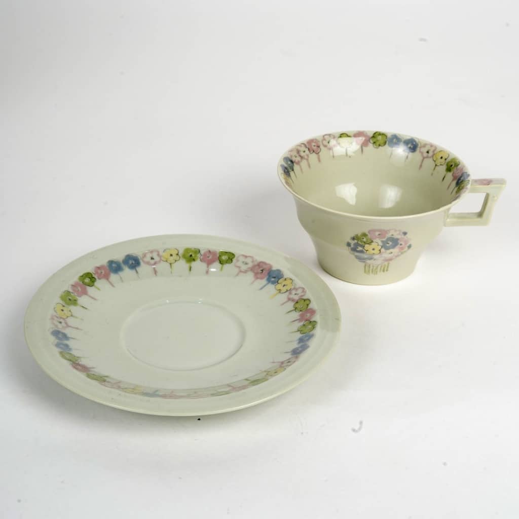 Suzanne Lalique Et Haviland – Service à Café Dessert Nicole Porcelaine Céladon | Biron 