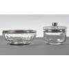 BACCARAT – BOL A CAVIAR EN CRISTAL TAILLE DEUX PIECES XXè ART DECO | Biron 