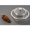 BACCARAT – BOL A CAVIAR EN CRISTAL TAILLE DEUX PIECES XXè ART DECO | Biron 