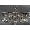 Orfèvre TETARD – Paire de Candélabres 5 lumières en argent massif XXe | Biron 