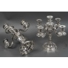 Orfèvre TETARD – Paire de Candélabres 5 lumières en argent massif XXe | Biron 