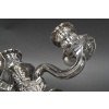 Orfèvre TETARD – Paire de Candélabres 5 lumières en argent massif XXe | Biron 