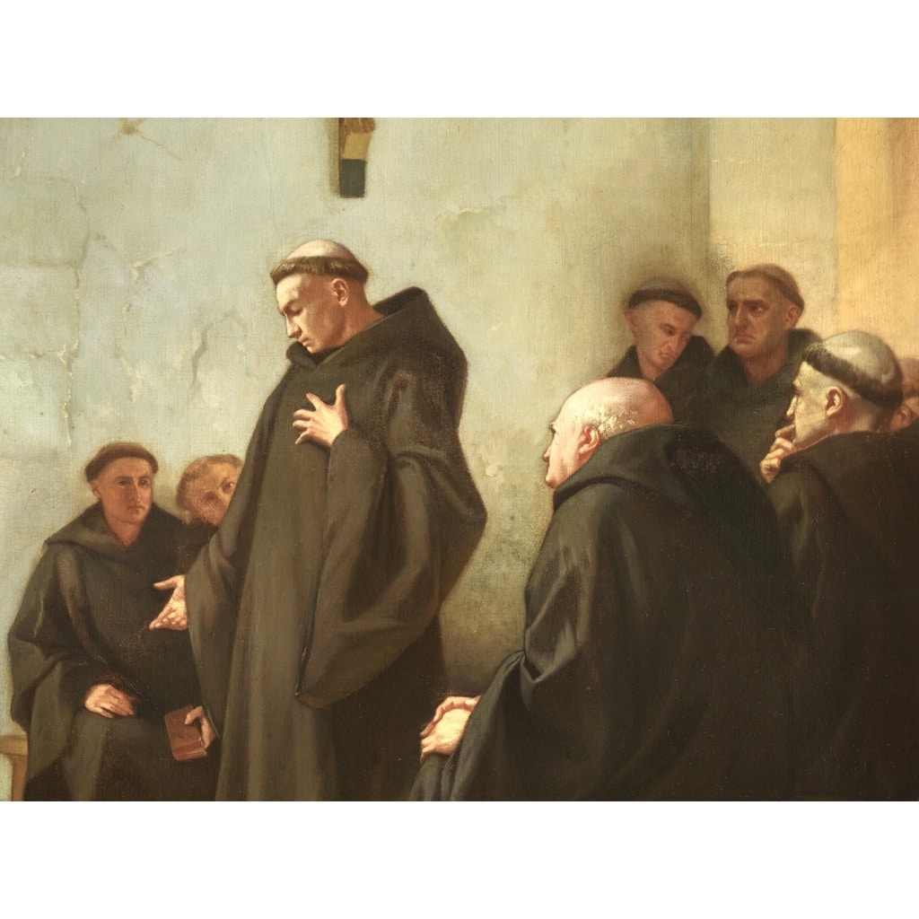 Eugène Appert (1814 – 1867) – La Confession au couvent | Biron 