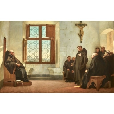 Eugène Appert (1814 - 1867) - La Confession au couvent