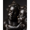 Amours enlacés en chêne sculpté – Flandres XVIIe siècle | Biron 