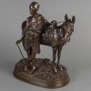 Groupe En Bronze , « L’ Anier Du Caire » , Alfred Dubucand (1828-1894) | Biron 