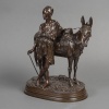 Groupe En Bronze , « L’ Anier Du Caire » , Alfred Dubucand (1828-1894) | Biron 